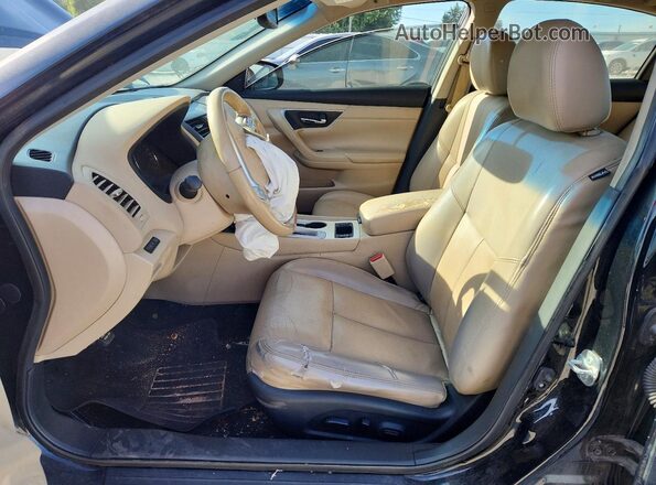 1N4AL3AP6HC157038 2017 NISSAN ALTIMA Black წინა სალონის ხედი
