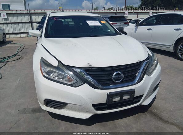 1N4AL3AP6HC191318 2017 NISSAN ALTIMA White Widok zestawu wskaźników