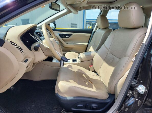 1N4AL3AP6HC193442 2017 NISSAN ALTIMA Black Вид салону спереду