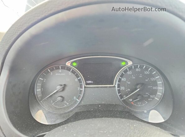 1N4AL3AP6HC201488 2017 NISSAN ALTIMA Black Vista del cuadro de instrumentos