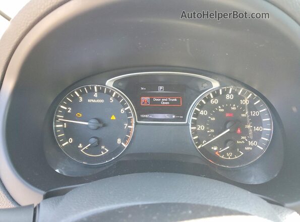 1N4AL3AP6HC203838 2017 NISSAN ALTIMA Gray Widok zestawu wskaźników