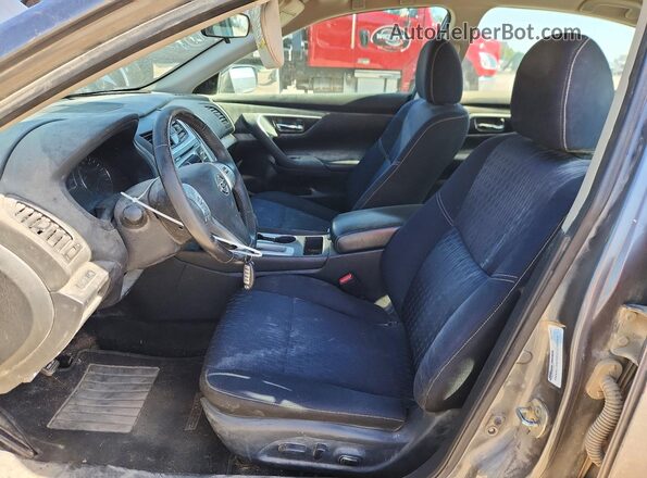 1N4AL3AP6HC232093 2017 NISSAN ALTIMA Gray წინა სალონის ხედი