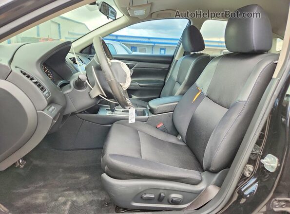 1N4AL3AP6HC254126 2017 NISSAN ALTIMA Black Widok wnętrza z przodu