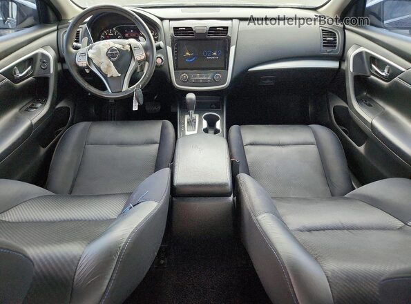 1N4AL3AP6HC254126 2017 NISSAN ALTIMA Black Widok deski rozdzielczej
