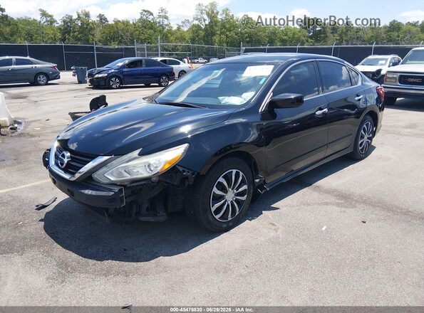 1N4AL3AP6HC268222 2017 NISSAN ALTIMA Black Передня ліва чверть