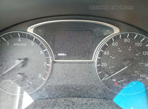 1N4AL3AP6HC269418 2017 NISSAN ALTIMA Red Instrument cluster view