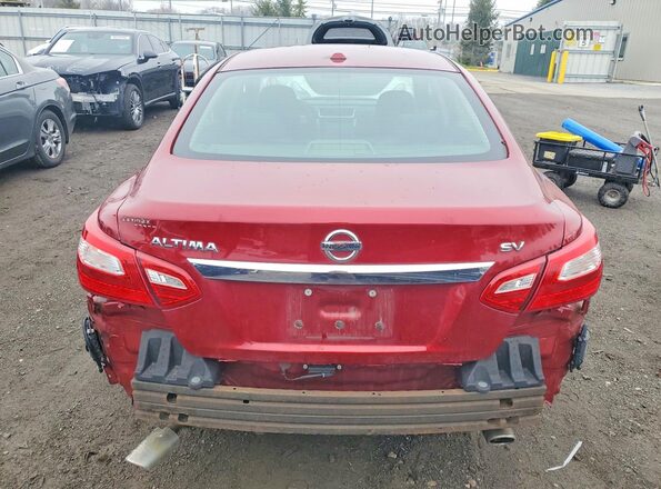 1N4AL3AP6HC269418 2017 NISSAN ALTIMA Red Rear view