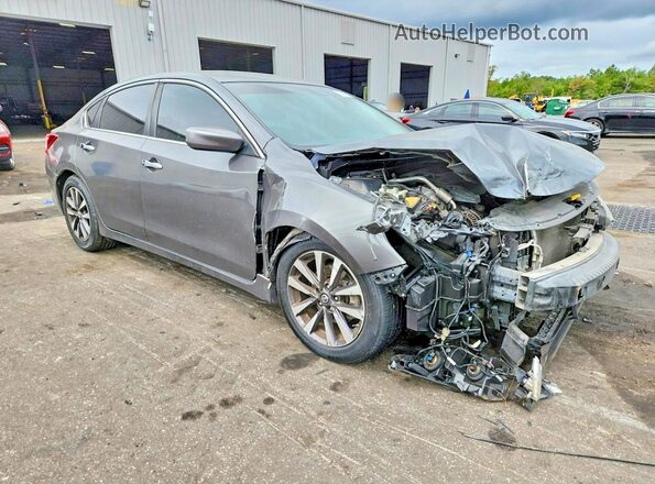 1N4AL3AP6HC273758 2017 NISSAN ALTIMA Gray Delantero derecho