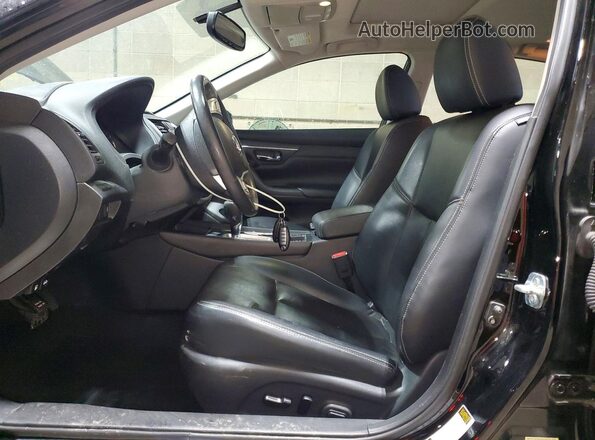 1N4AL3AP6HC490243 2017 NISSAN ALTIMA Black Вид салону спереду