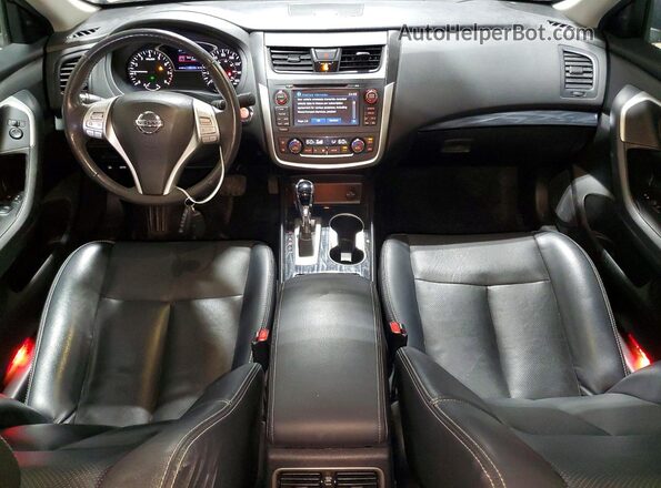 1N4AL3AP6HC490243 2017 NISSAN ALTIMA Black Вид панелі приладів