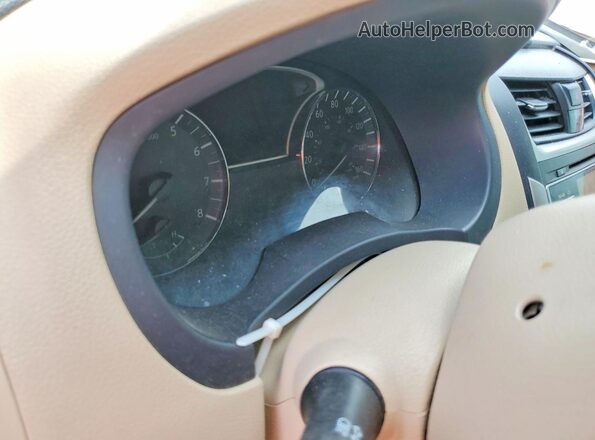 1N4AL3AP6HN320193 2017 NISSAN ALTIMA Серый Вид щитка приборов