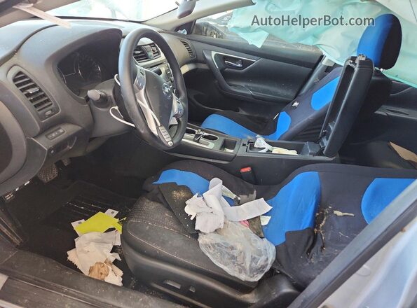 1N4AL3AP6HN328455 2017 NISSAN ALTIMA Silver Widok wnętrza z przodu