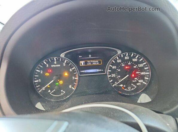 1N4AL3AP6HN328455 2017 NISSAN ALTIMA Silver Widok zestawu wskaźników
