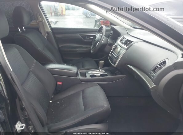 1N4AL3AP6HN345983 2017 NISSAN ALTIMA Black წინა სალონის ხედი