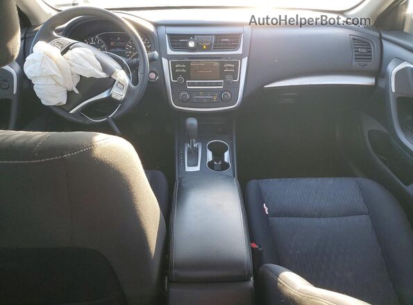 1N4AL3AP6JC155957 2018 NISSAN ALTIMA Silver წინა პანელის ხედი