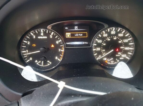 1N4AL3AP6JC196458 2018 NISSAN ALTIMA White Instrument cluster view