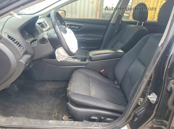 1N4AL3AP6JC200721 2018 NISSAN ALTIMA Black წინა სალონის ხედი