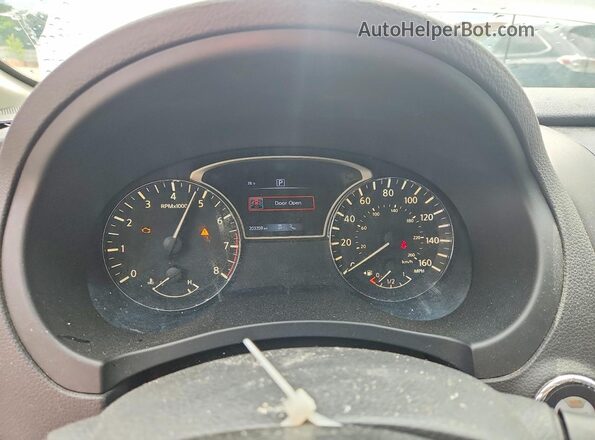 1N4AL3AP6JC216580 2018 NISSAN ALTIMA White Vista del cuadro de instrumentos