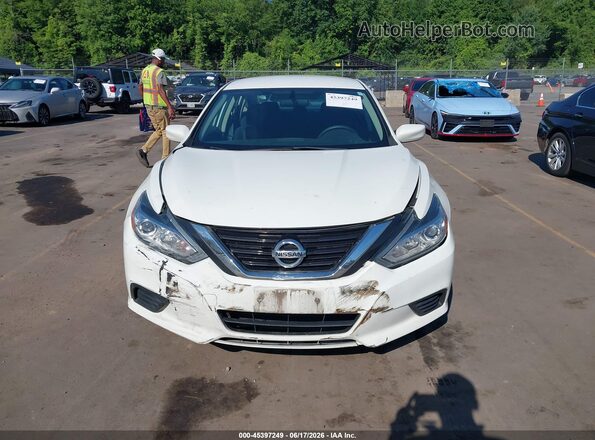 1N4AL3AP6JC224338 2018 NISSAN ALTIMA White Instrument cluster view