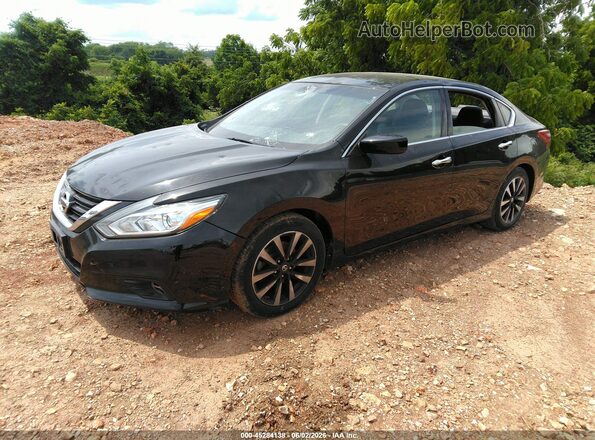 1N4AL3AP6JC267187 2018 NISSAN ALTIMA Black Przód lewy