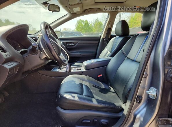 1N4AL3AP6JC276827 2018 NISSAN ALTIMA Gray Front interior view