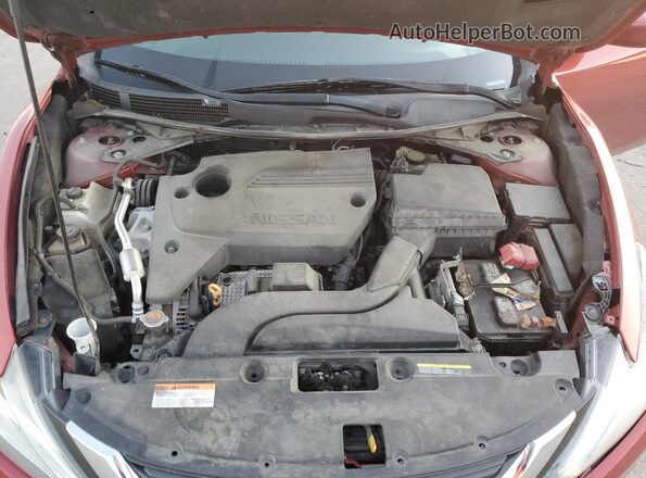 1N4AL3AP7GC162909 2016 NISSAN ALTIMA Red Rear interior view
