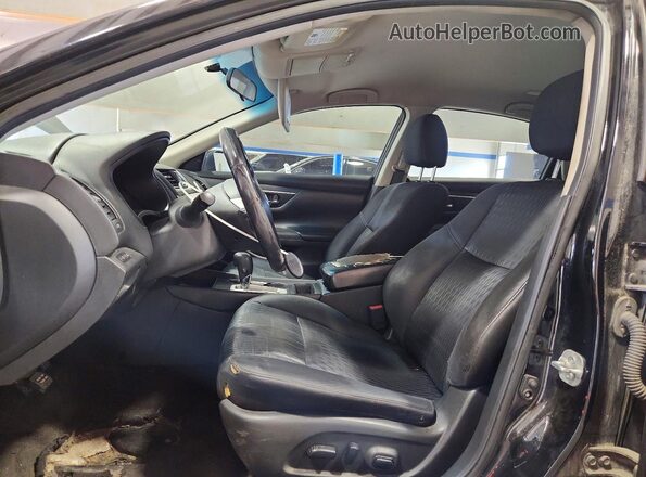 1N4AL3AP7GC183873 2016 NISSAN ALTIMA Black Widok wnętrza z przodu