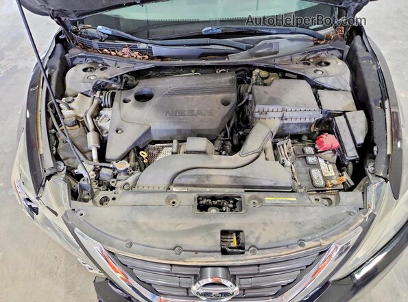 1N4AL3AP7GC183873 2016 NISSAN ALTIMA Black Widok wnętrza z tyłu