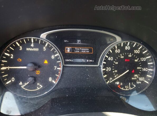 1N4AL3AP7GC258605 2016 NISSAN ALTIMA White Widok zestawu wskaźników