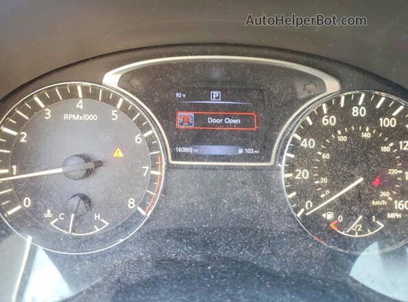 1N4AL3AP7GN331766 2016 NISSAN ALTIMA Silver Instrument cluster view