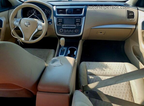 1N4AL3AP7GN336255 2016 NISSAN ALTIMA Белый Вид панели приборов