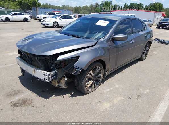 1N4AL3AP7GN354464 2016 NISSAN ALTIMA Gray Առջևի ձախ երեք քառորդ տեսարան