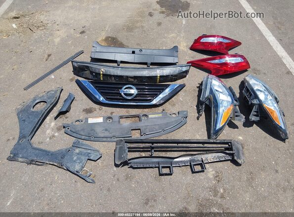 1N4AL3AP7GN354464 2016 NISSAN ALTIMA Gray Սարքավորումների վահանակի տեսք