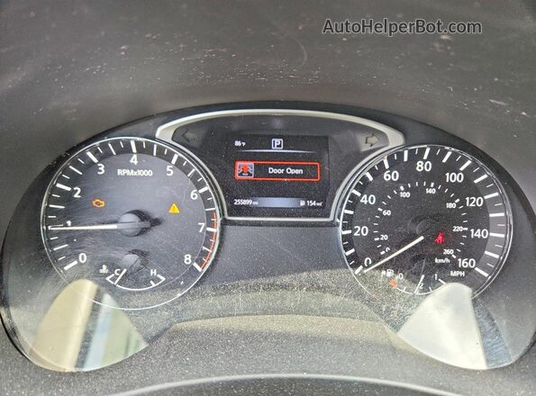 1N4AL3AP7GN356294 2016 NISSAN ALTIMA White Widok zestawu wskaźników