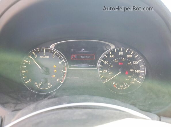 1N4AL3AP7GN382667 2016 NISSAN ALTIMA Silver Вид щитка приладів