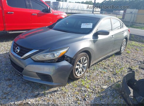 1N4AL3AP7GN392051 2016 NISSAN ALTIMA Gray Առջևի ձախ երեք քառորդ տեսարան