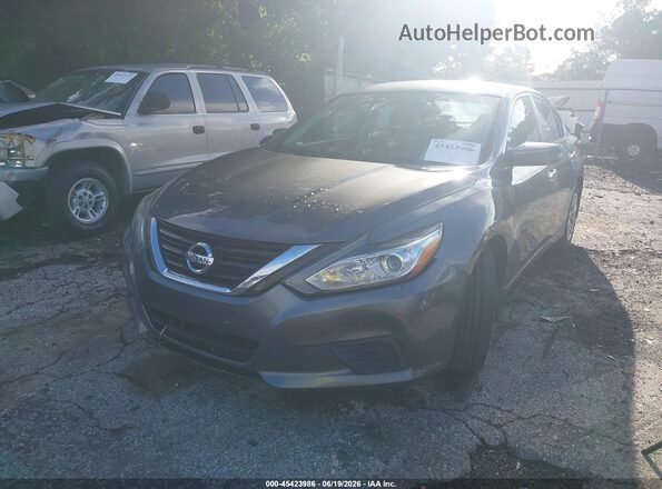 1N4AL3AP7HC133301 2017 NISSAN ALTIMA Gray Առջևի ձախ երեք քառորդ տեսարան