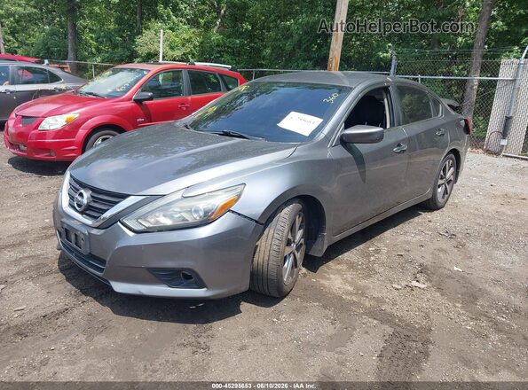 1N4AL3AP7HC153273 2017 NISSAN ALTIMA Gray Առջևի ձախ երեք քառորդ տեսարան