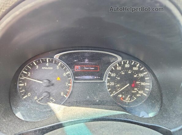 1N4AL3AP7HC193966 2017 NISSAN ALTIMA Silver Вид щитка приладів
