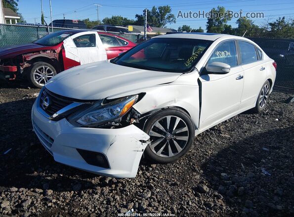 1N4AL3AP7HC239070 2017 NISSAN ALTIMA White წინა მარცხენა ხედი სამი მეოთხედიდან