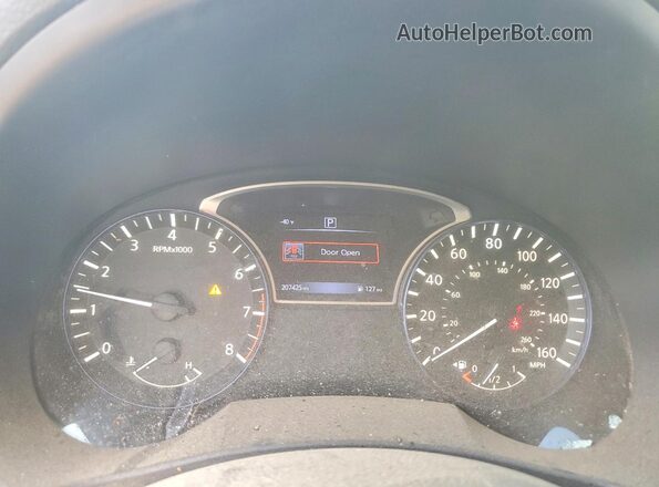 1N4AL3AP7HC245984 2017 NISSAN ALTIMA Burgundy ხელსაწყოთა პანელის ხედი