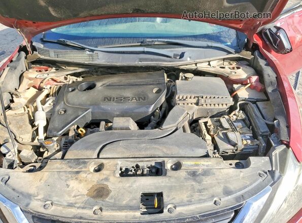 1N4AL3AP7HC245984 2017 NISSAN ALTIMA Burgundy უკანა სალონის ხედი