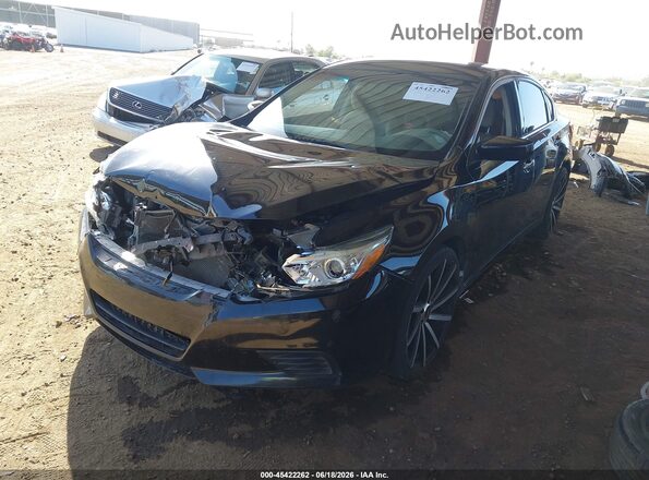 1N4AL3AP7HC256628 2017 NISSAN ALTIMA Black Передня ліва чверть