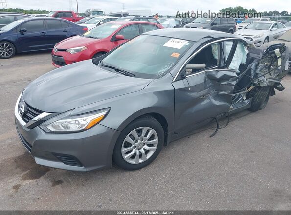 1N4AL3AP7HC490526 2017 NISSAN ALTIMA Gray Առջևի ձախ երեք քառորդ տեսարան