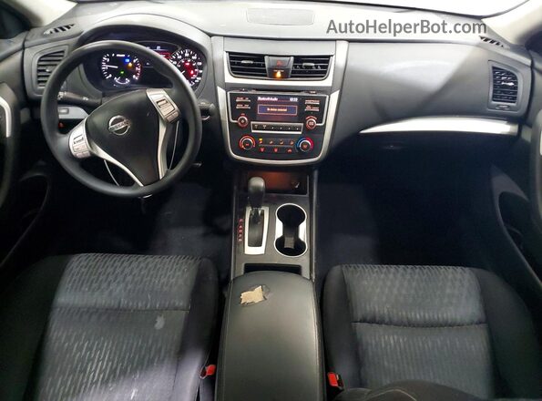 1N4AL3AP7HC490915 2017 NISSAN ALTIMA Серебряный Вид панели приборов