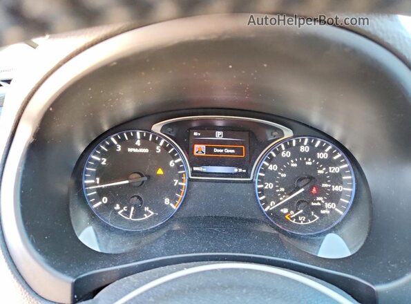1N4AL3AP7HN312653 2017 NISSAN ALTIMA White Widok zestawu wskaźników