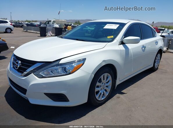 1N4AL3AP7HN317528 2017 NISSAN ALTIMA Белый Передняя левая четверть