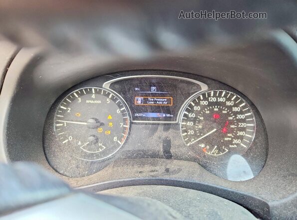1N4AL3AP7HN342705 2017 NISSAN ALTIMA Black Vista del cuadro de instrumentos