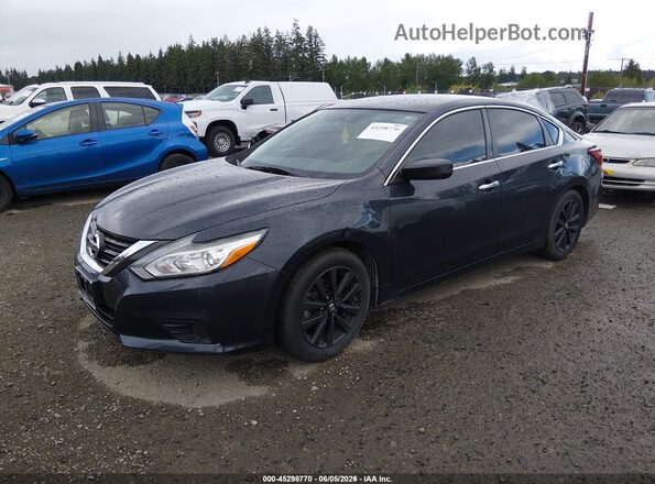 1N4AL3AP7JC107254 2018 NISSAN ALTIMA Blue Առջևի ձախ երեք քառորդ տեսարան