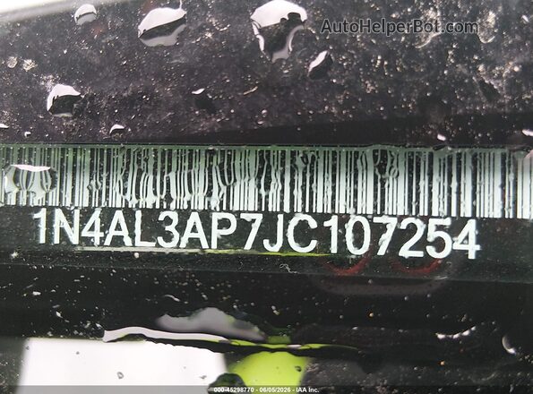 1N4AL3AP7JC107254 2018 NISSAN ALTIMA Blue 